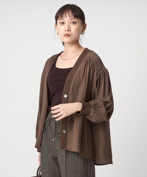 セール】R/NY カーディガン ブラウス（シャツ/ブラウス）｜green label