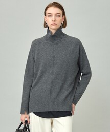 ICB（アイシービー）の「ソフトカシミヤミックス ハイネックニット（ニット/セーター）」