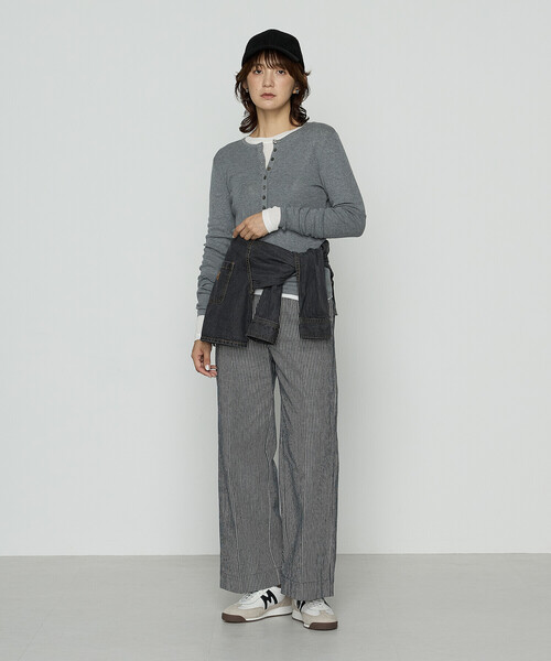 コムサワードローブ（COMME CA Wardrobe）/14G総針編 ニットプルオーバー 14G総針編 ニットプルオーバー（ニット/セーター）｜COMME CA Wardrobe