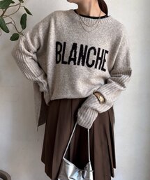 DouDou（ドゥドゥ）の「BLANCHE プルオーバー（ニット/セーター）」