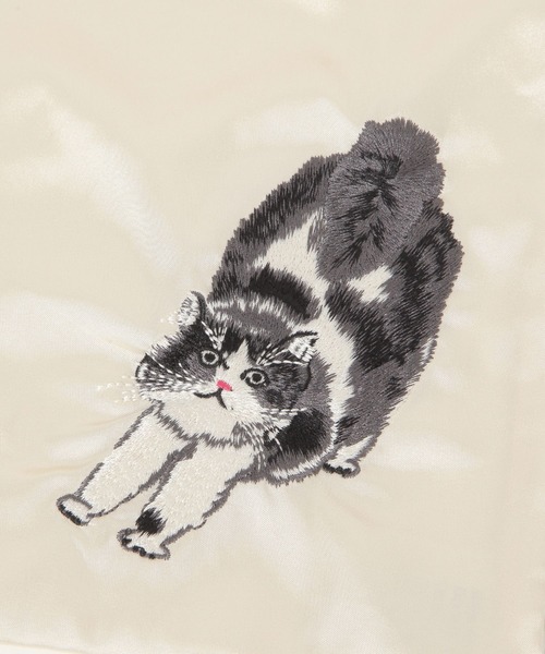 studio CLIP（スタディオクリップ）の「サテン刺繍トート[うちの猫博]（トートバッグ・レディース・その他1/その他2/その他6・FREE）」の15枚目の写真