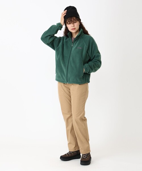 Columbia(コロンビア)の「Columbia/ウィメンズ ベントンスプリングスリラックスド フルジップ フリース ラグラン/コロンビア(ブルゾン・レディース・ブルー/グリーン/ブラック・L/XL/M/S)」の11枚目の写真