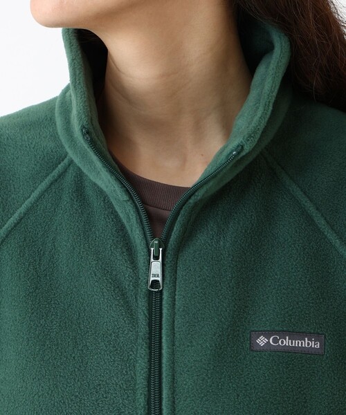 Columbia(コロンビア)の「Columbia/ウィメンズ ベントンスプリングスリラックスド フルジップ フリース ラグラン/コロンビア(ブルゾン・レディース・ブルー/グリーン/ブラック・L/XL/M/S)」の16枚目の写真