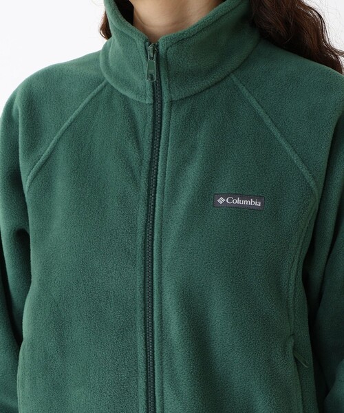 Columbia(コロンビア)の「Columbia/ウィメンズ ベントンスプリングスリラックスド フルジップ フリース ラグラン/コロンビア(ブルゾン・レディース・ブルー/グリーン/ブラック・L/XL/M/S)」の5枚目の写真