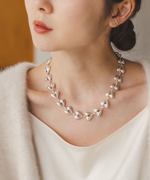 in mood/インムード HEART LINK NECKLACE（ネックレス）｜in mood 