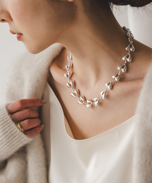 in mood/インムード HEART LINK NECKLACE（ネックレス）｜in mood