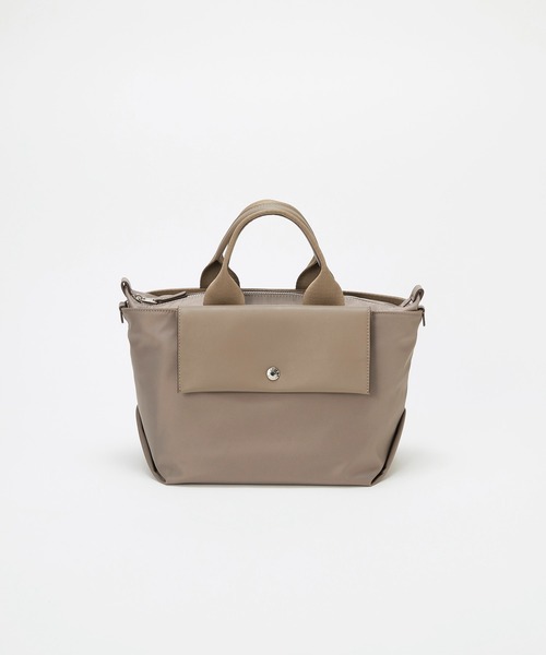 Breath TOPKAPI(ブレストプカピ)の「【Breath TOPKAPI】DAY TRIPPER デイトリッパー ナイロン 2way ミニ トートバッグ(トートバッグ・レディース・ブラック/グレイッシュベージュ/ブラウン・FREE)」の10枚目の写真