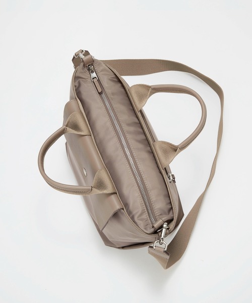 Breath TOPKAPI(ブレストプカピ)の「【Breath TOPKAPI】DAY TRIPPER デイトリッパー ナイロン 2way ミニ トートバッグ(トートバッグ・レディース・ブラック/グレイッシュベージュ/ブラウン・FREE)」の17枚目の写真