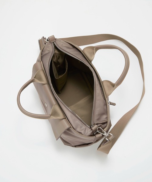 Breath TOPKAPI(ブレストプカピ)の「【Breath TOPKAPI】DAY TRIPPER デイトリッパー ナイロン 2way ミニ トートバッグ(トートバッグ・レディース・ブラック/グレイッシュベージュ/ブラウン・FREE)」の18枚目の写真