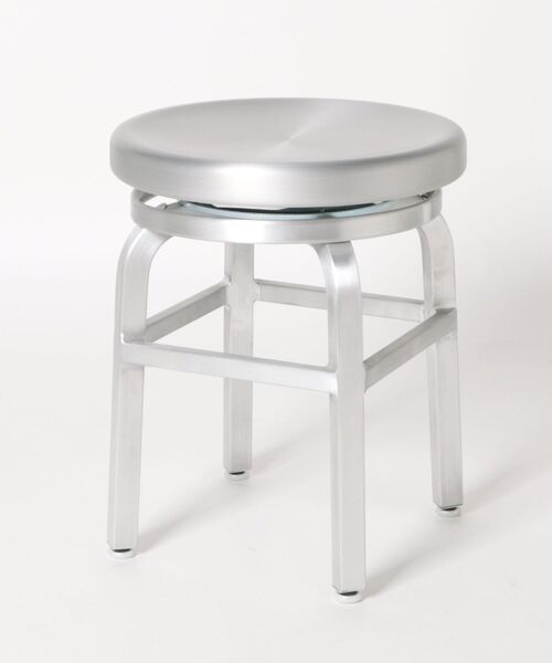 ALUMINIUM ROUND STOOL S/アルミニウム ラウンド スツール（家具