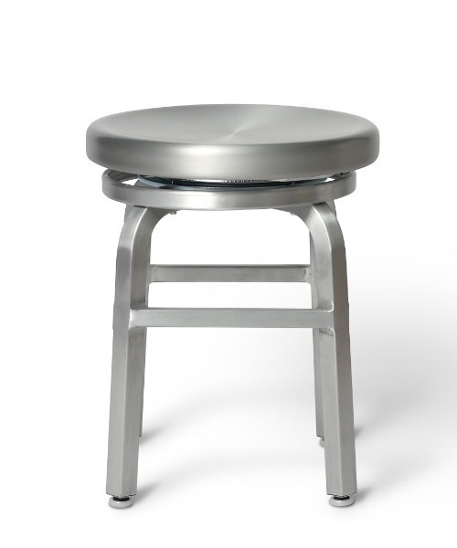 ALUMINIUM ROUND STOOL S/アルミニウム ラウンド スツール（家具