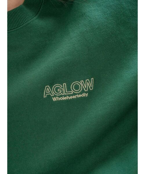 Ungrid(アングリッド)の「ロゴ刺繍ショートスウェット(スウェット・レディース・ライトグレー/オレンジ/グリーン・FREE)」の18枚目の写真