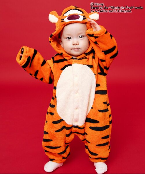 ディズニーキャラクター くまのプーさん/カバーオール（ロンパース