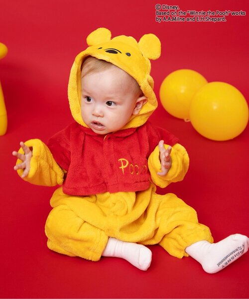 ディズニーキャラクター くまのプーさん/カバーオール（ロンパース