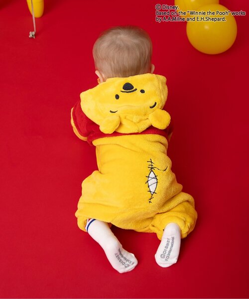 ディズニーキャラクター くまのプーさん/カバーオール（ロンパース