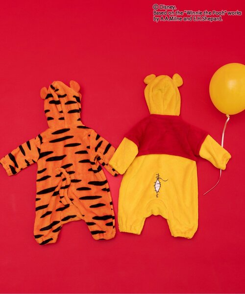 ディズニーキャラクター くまのプーさん/カバーオール（ロンパース