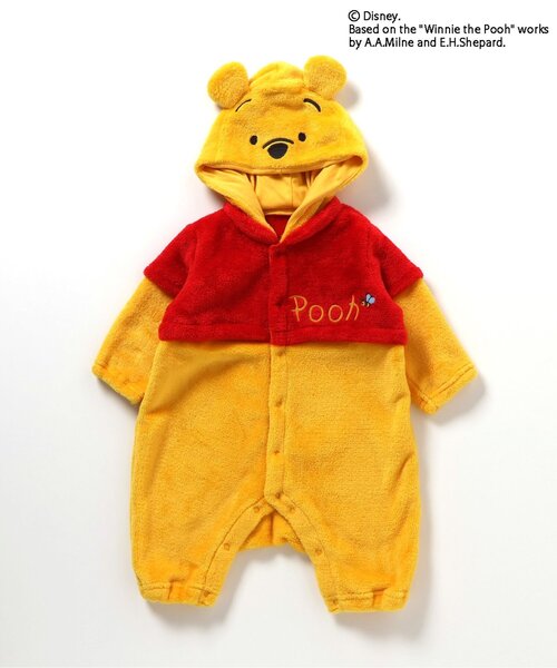 ディズニーキャラクター くまのプーさん/カバーオール（ロンパース