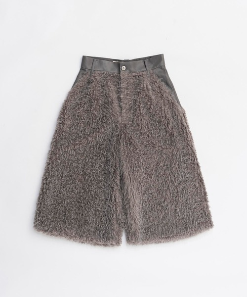 PRANK PROJECT（プランクプロジェクト）の「ファーコンビハーフパンツ / Fur Combination Half Pants（その他パンツ・レディース・ホワイト/グレー・36/38）」の15枚目の写真