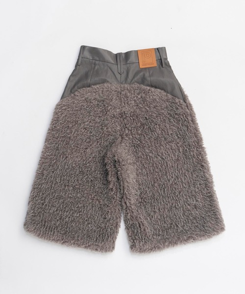 PRANK PROJECT（プランクプロジェクト）の「ファーコンビハーフパンツ / Fur Combination Half Pants（その他パンツ・レディース・ホワイト/グレー・36/38）」の13枚目の写真