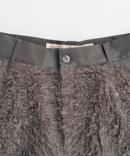 PRANK PROJECT（プランクプロジェクト）の「ファーコンビハーフパンツ / Fur Combination Half Pants（その他パンツ・レディース・ホワイト/グレー・36/38）」の17枚目の写真