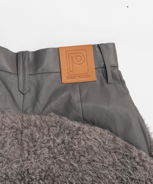 PRANK PROJECT（プランクプロジェクト）の「ファーコンビハーフパンツ / Fur Combination Half Pants（その他パンツ・レディース・ホワイト/グレー・36/38）」の19枚目の写真