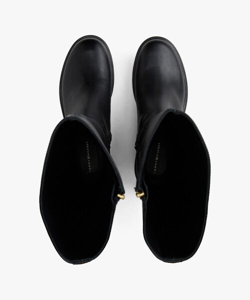 TOMMY HILFIGER（トミーヒルフィガー）の「ホースビットライディングロングブーツ（ブーツ・レディース・ブラック・23cm/23.5cm/24cm）」の3枚目の写真