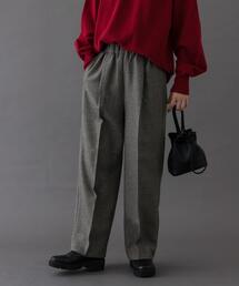 FORK&SPOON | FORK&SPOON　ウールライクツイルイージーパンツ(その他パンツ)