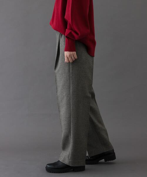 セール】FORK&SPOON ウールライクツイルイージーパンツ（その他パンツ