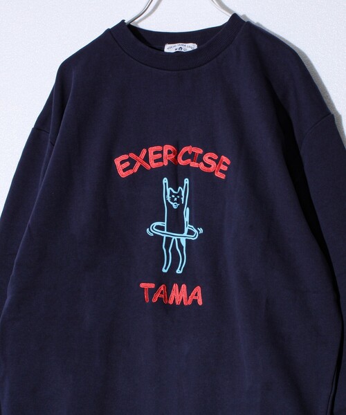 FREDYMAC】EXCERCISING TAMA 裏毛スウェット（スウェット）｜FREDY MAC