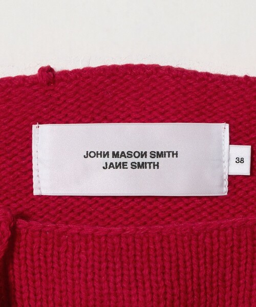 JANE SMITH / JOHN SMITH（ジェーンスミスジョンスミス）の「＜JANE SMITH＞フリンジ ニットプルオーバー/レッド（ニット/セーター・レディース・レッド・38）」の7枚目の写真