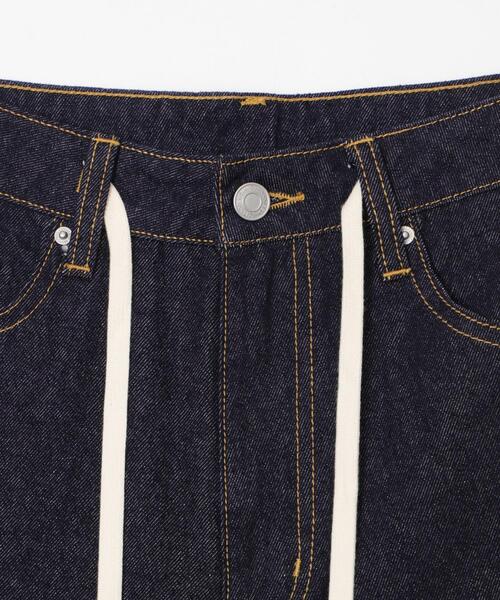WEGO（ウィゴー）の「WEGO/【25年秋冬新作】リジッドバギーハーフパンツ（デニムパンツ・レディース・インディゴブルー・MEDIUM/SMALL）」の12枚目の写真