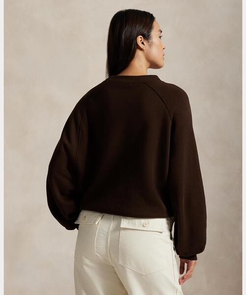 POLO RALPH LAUREN（ポロ ラルフ ローレン）の「Polo ベア フリース クルーネック（Tシャツ/カットソー・レディース・ブラウン・L/M/S/XL/XS）」の5枚目の写真