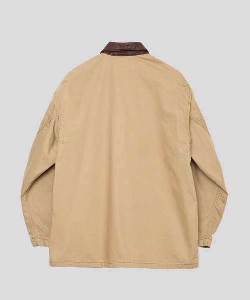 MATSUFUJI(マツフジ)の「【MATSUFUJI/マツフジ】Connected Pockets Drill Jacket(カバーオール・メンズ・ベージュ・2/3)」の2枚目の写真