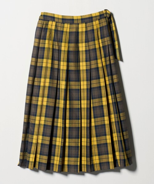 フロントプリーツ スカート＜A DAY IN THE LIFE＞（スカート）｜A DAY