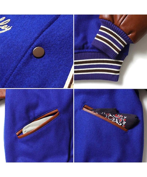 セール】HOUSTON メルトンスタジャン(CALIFORNIA)（スタジャン