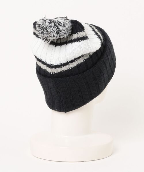 '47（フォーティーセブン）の「【'47】47 CUFF KNIT Plateau [SSL]（ニットキャップ/ビーニー・メンズ・ネイビー/ロイヤルブルー・F）」の3枚目の写真