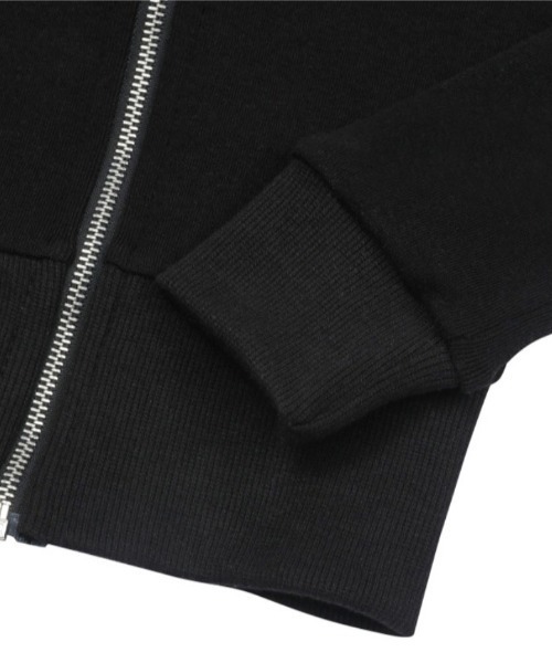 MUCENT(ムセント)の「A'GEM/9 × .kom 『MUCENT/ムーセント』 ZINEW SET UP SLIM FIT CROP HOOD ZIP-UP/スリムフィットクロップジップアップパーカー(パーカー・レディース・グレー/ブラック/ホワイト・FREE)」の14枚目の写真