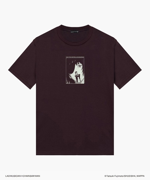 LAD MUSICIAN(ラッドミュージシャン)の「LAD MUSICIAN / CHAINSAW MAN BIG T-SHIRT(Tシャツ/カットソー・メンズ・ブラック/グレー/ワイン・42/44/46)」の3枚目の写真