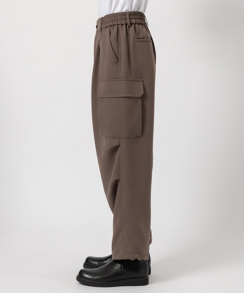 CITY TOKYO（シティトウキョウ）の「【CITY TOKYO/シティートーキョー】ライトウェイトカーゴパンツ（カーゴパンツ・メンズ・カーキ/ブラック・1/2）」の6枚目の写真