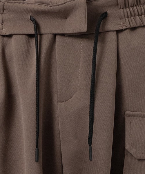 CITY TOKYO（シティトウキョウ）の「【CITY TOKYO/シティートーキョー】ライトウェイトカーゴパンツ（カーゴパンツ・メンズ・カーキ/ブラック・1/2）」の10枚目の写真