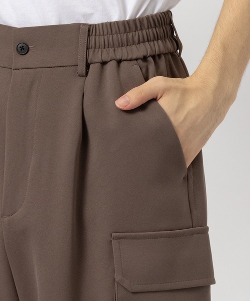 CITY TOKYO（シティトウキョウ）の「【CITY TOKYO/シティートーキョー】ライトウェイトカーゴパンツ（カーゴパンツ・メンズ・カーキ/ブラック・1/2）」の11枚目の写真