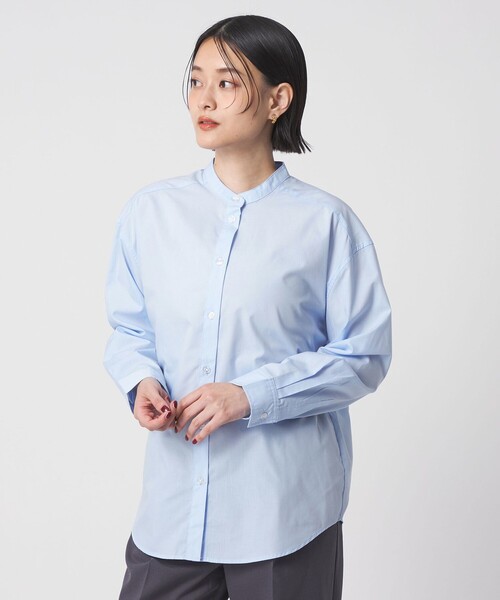 A DAY IN THE LIFE UNITED ARROWS(アデイインザライフユナイテッドアローズ)の「バルキーアクリル ニット+シャツ ‐ウォッシャブル‐<A DAY IN THE LIFE>(ニット/セーター・レディース・その他1/ベージュ/ダークグレー/ターコイズブルー系・FREE)」の14枚目の写真