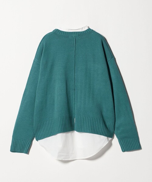 A DAY IN THE LIFE UNITED ARROWS(アデイインザライフユナイテッドアローズ)の「バルキーアクリル ニット+シャツ ‐ウォッシャブル‐<A DAY IN THE LIFE>(ニット/セーター・レディース・その他1/ベージュ/ダークグレー/ターコイズブルー系・FREE)」の22枚目の写真