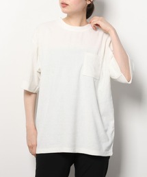 ARCHIVER（アーカイバ）の「【RES】【RDS】ポケット付きパイルTシャツ（Tシャツ/カットソー）」