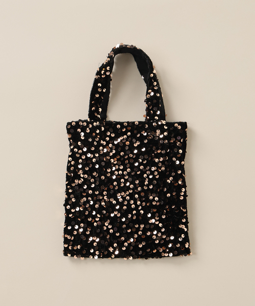 Uhr 別注 ベロアSpangle Mini ShoulderBag kids（ショルダーバッグ