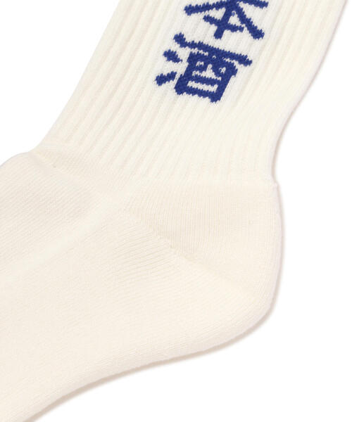 ROSTER SOX(ロスターソックス)の「ROSTER SOX/ロスターソックス SAKE SOCKS メンズ レディース(ソックス/靴下・メンズ・ホワイト・1/2)」の2枚目の写真