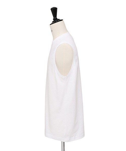 ARKnets（アークネッツ）の「Schiesser Revival / シーサー・リバイバル：AMERICAN T-SHIRTS Siglet 2PACK：228010[MUS]（Tシャツ/カットソー・メンズ・ホワイト/ブラック・4/6/5）」の5枚目の写真