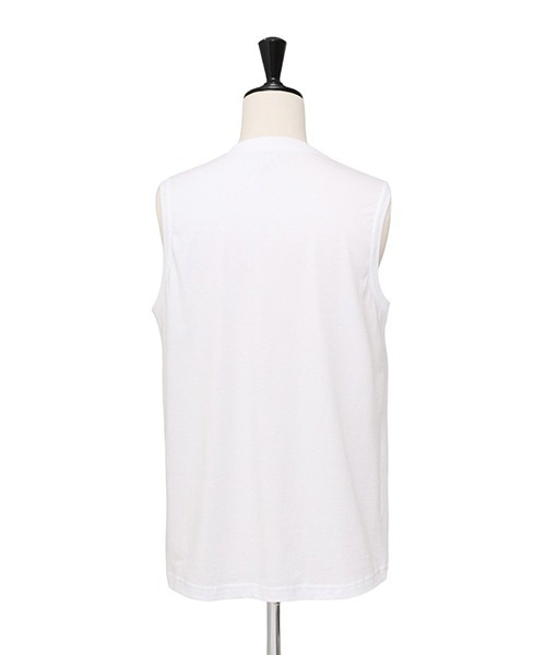 ARKnets（アークネッツ）の「Schiesser Revival / シーサー・リバイバル：AMERICAN T-SHIRTS Siglet 2PACK：228010[MUS]（Tシャツ/カットソー・メンズ・ホワイト/ブラック・4/6/5）」の6枚目の写真