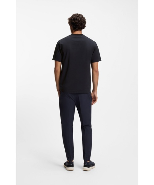 BOSS(ボス)の「リラックスフィットTシャツ ストレッチコットン トーナルロゴ(Tシャツ/カットソー・メンズ・カーキ/ダークブルー・S/XL/L/M/XXL)」の8枚目の写真