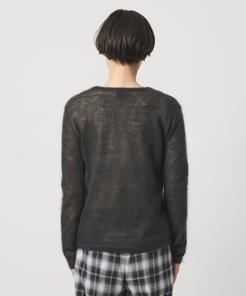 モヘヤクルーネックニット セール】モヘヤ クルーネック ニット（ニット/セーター）｜UNITED